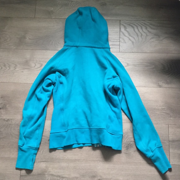 Teal lululemon scuba sweater - Picture 2 of 3